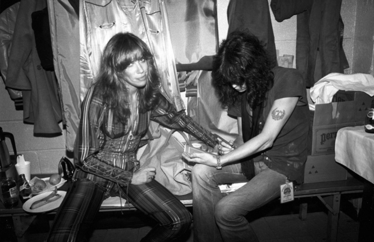Backstage with Steven Tyler, 1979